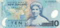 New Zealand 10 Dollars, 1999